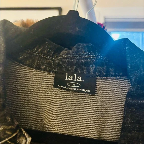 Dressed in Lala Happy Go Lucky Hand Painted Denim Jacket - Picture 5 of 5